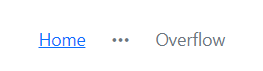 Blazor Breadcrumb Component