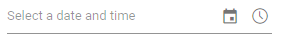Blazor DateTimePicker Component