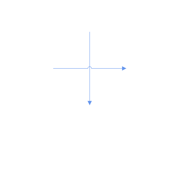 Blazor Diagram Connector with Line Bridge