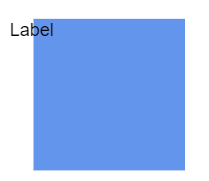 Blazor Diagram Label in Center Top Position