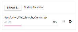 Blazor FileUpload with Chunk Upload