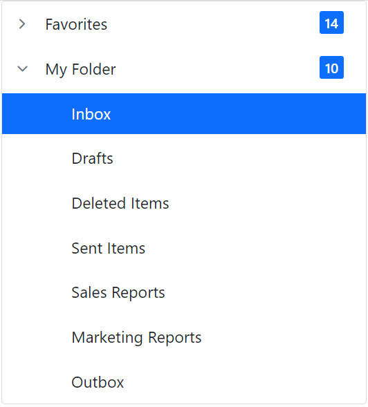 Blazor TreeView with Header Template